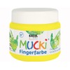 Mucki 23126 – Finger Paint Squeaker, 150 ml, Yellow