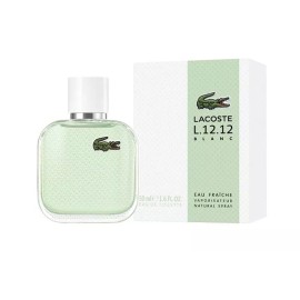 LACOSTE Men's L.12.12 Blanc Eau Fraîche Eau de Toilette Spray 100Ml NIB SEALED