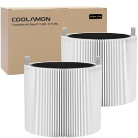 511i MAX Replacement Filter Compatible with BLUEAIR HEPASilent Air Cleaner, Blue Pure F5MAX, Model Blue Pure 511i Max, 2 Pack