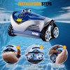 Tellfeel 4-Pack R0526100 Pool Cleaner Tire Track Replacement for Zodiac