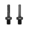 SALI 2PCS Core Drill Bit Adapter 5/8"-11 Thread Male to