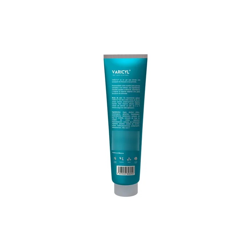Gel Refrescante Antiinflamatorio Para Piernas Varicyl 220 Ml Mentol