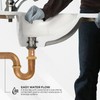Highcraft 1-1/2” x 18” Waste Arm with Slip Joint Connection