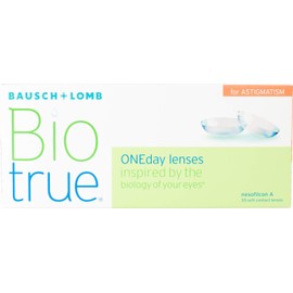 Biotrue OneDay for Astigmatism, Dp:3.25Bk:8.40Zl:-2.25Ax:80.00Dm:14.50