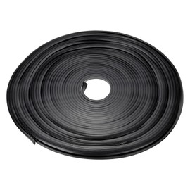 YOKIVE Rubber U Channel Edge Trim, Door Seal Strip U Shape Weather Stripping Fit Edge 3/32" | Metal Edge Guard Protector Great for Car Doors, Sheet Metal (Black, 72-Feet)