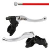 Aynaxcol 22mm 7/8" Left Clutch Brake Handle Lever with 155cm