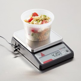 Taylor TE10FT 11-Pound Commercial Digital Portion Control Scale, 11 lb (5 kg) in 0.1 oz (1 g) Food and Cooking Scale, Tare and Hold Function, NSF, Sta