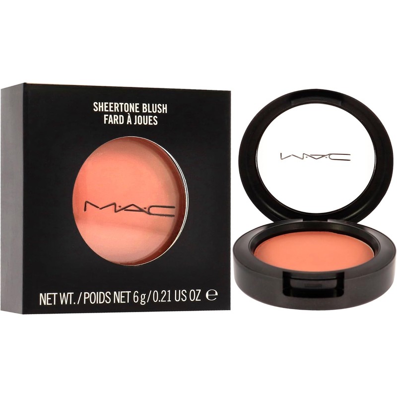 MAC Sheertone Powder Blush Gingerly for Women, 0.21 Ounce
