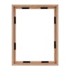 MCS Canvas Float Frames 18x24 Frame, Walnut Woodgrain for Finished