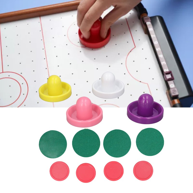 12pcs 96mm Table Air Hockeys Accessories Pushers Pads Air Hockeys