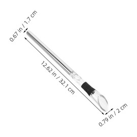 STOBAZA Quick Wine Cooling Stick Stainless Steel Ice Mold Chiller for Serving Aeration