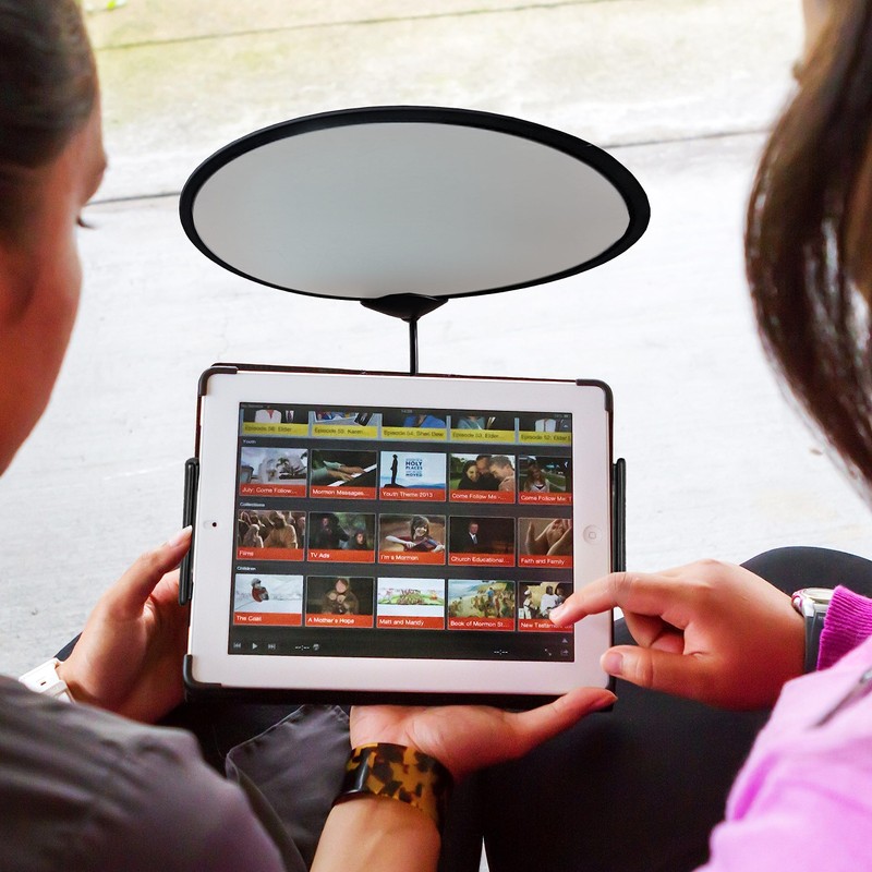 TopShade Tablet Sun Shade - Flexible, Adjustable, and Portable