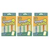 Scrub Daddy Modelo Sponge Daddy Fibra+Esponja 3 Paquetes de 4