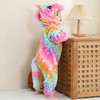 LOLANTA Baby Animal Costume Unicorn Jumpsuit Hooded Toddlers Fleece Rompers