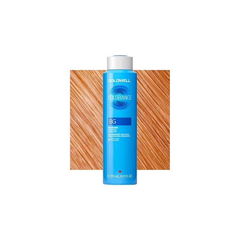 8G Golden Blonde Goldwell Colorance Warm Blonde Can, 120 ml