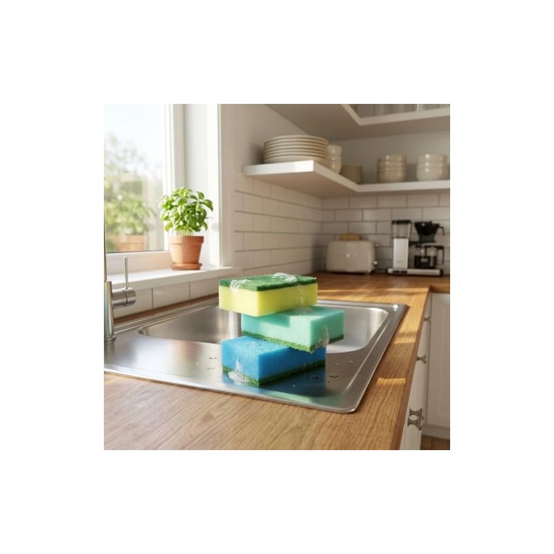 IDEA Home MS Kitchen Washing Up Sponges Pack of 30