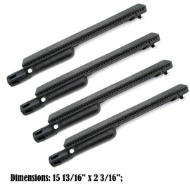 Direct store Parts DB101 (4-pack) Cast Iron Burner Replacement for Charbroil, Lowe's (Jenn-Air), Jenn Air, The Source, Gas Grill (4)