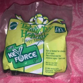 McDonald's Hot Wheels: Key Force 1993 Red Car McDonalds Totally Toy Holiday