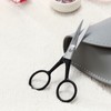 JARVISTAR Black Nail Scissors - 4 Inch Sharp Stainless Steel