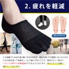 Lino Ulu 3 Pair Set x 5 Toe Socks x