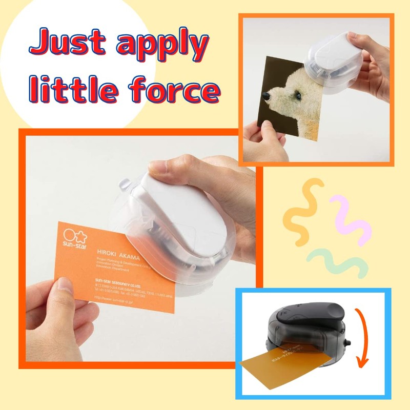 Sunstar Stationery Corner Cutter Kadomaru PRO NEO Black S4765079
