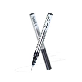 Music Flower Eyeliner Pen,Waterproof liquid Eyeliner with Precision Tip,Metallic Shimmer Color Eyeliners Smudge-Resistant Long wearing (Sliver white)