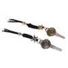 XUYUZDQ Motorcycle Uncut Blade Blank Keys Embryo,Motorcycles Replacement Accessories Compatible