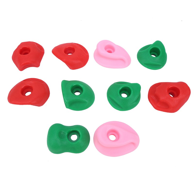 10pcs Climbing Holds MultiColored Large Rock Climbing Holds Outdoor Large