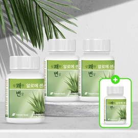 Durinongsan 상쾌한변장 알로에센스99 240정x3병 +1병덤총4병) Refreshing Transformation Aloe Essence 99 (240 Tablets x 3 Bottles + 1 Bonus Bottle, Total 4 Bottles)