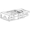 19045-1000 - Rectangular Power Connector, 19045 Series, IDC/IDT, Plug, Receptacle, 2 Contacts, 10.1 mm