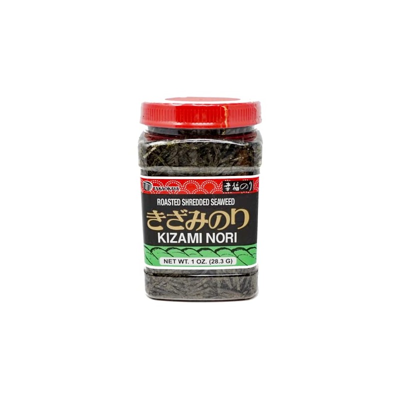 Kizami Nori (Dried Seaweed Sliced) - 1oz (Pack of 1)
