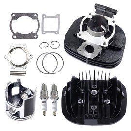 ECCPP New Cylinder Piston Ring Gasket for 1988-2006 for Yamaha Blaster 200 YFS200 YFS 200 Compatible fit for Cylinder Piston Gasket Top End Kit