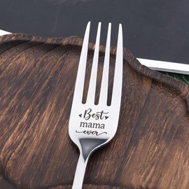 Mum Mama Mothers Day Gifts for Mama Mum Birthday Retirement Gifts for Mom Mum Best Mum Fork Gift for Mum Mom Birthday Gift for Mummy Mam Mum Gifts from Daughter Son Best Mama Ever Gifts