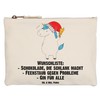 Mr. & Mrs. Panda Unicorn Santa Claus Make-Up Bag, White,
