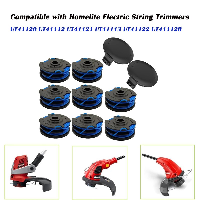 0.065" 27ft AC41RL3 Weed Wacker String Trimmer Replacement Spool,AC41RDLB Weed