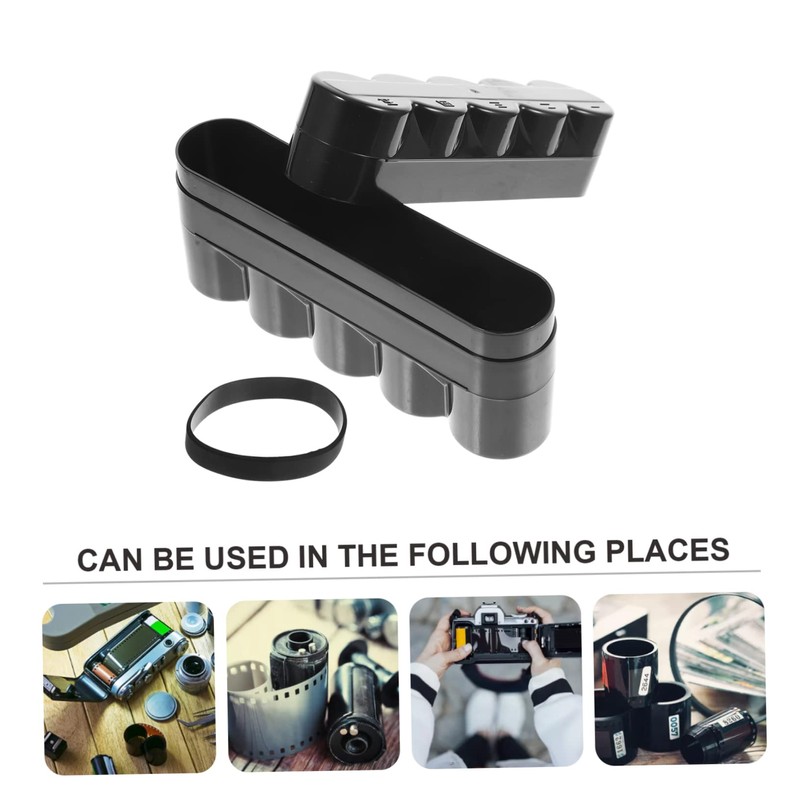 Operitacx Film Storage Container Box Plastic Case for Camera Film