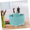 jojofuny Rotatable Desk Pen Holder Multi Functional Organizer for Makeup