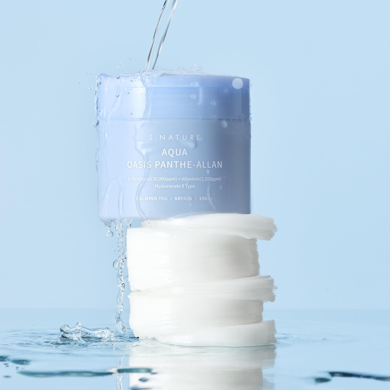S.NATURE AQUA OASIS PANTHE-ALLAN CALMING PAD 60 Pads, 190ml |