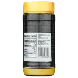 JFC Roasted Black Sesame Seeds Iri Goma, 8 oz