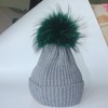 Chunxiao DIY Raccoon Fur Pom Pom Ball with Press Snap