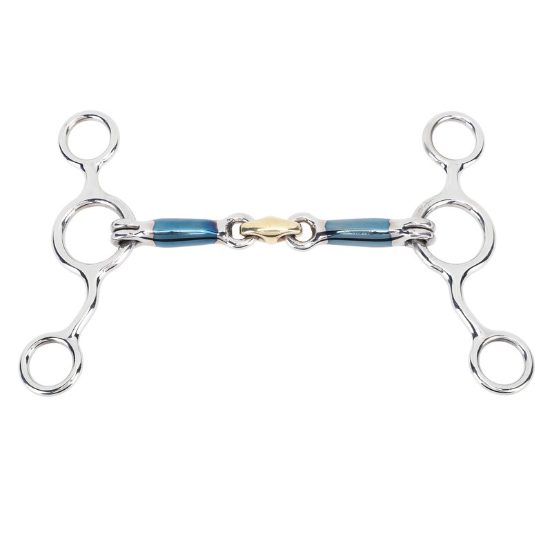 125mm Professional Snaffle Bit Stainless Steel Horse Mouth Bit Horse