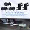 5PCS Tonneau Cover Prop Rod Clips Hard Plastic Replacement for