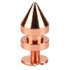 100 Sets Spiked Cone Spike Stud Rose Gold High Hardness