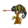 Fridolin 3D Paper Model - Chameleon, Colourful