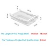 Fridge Egg Drawer Organizer Holder Trays for Refrigerator Egg Container