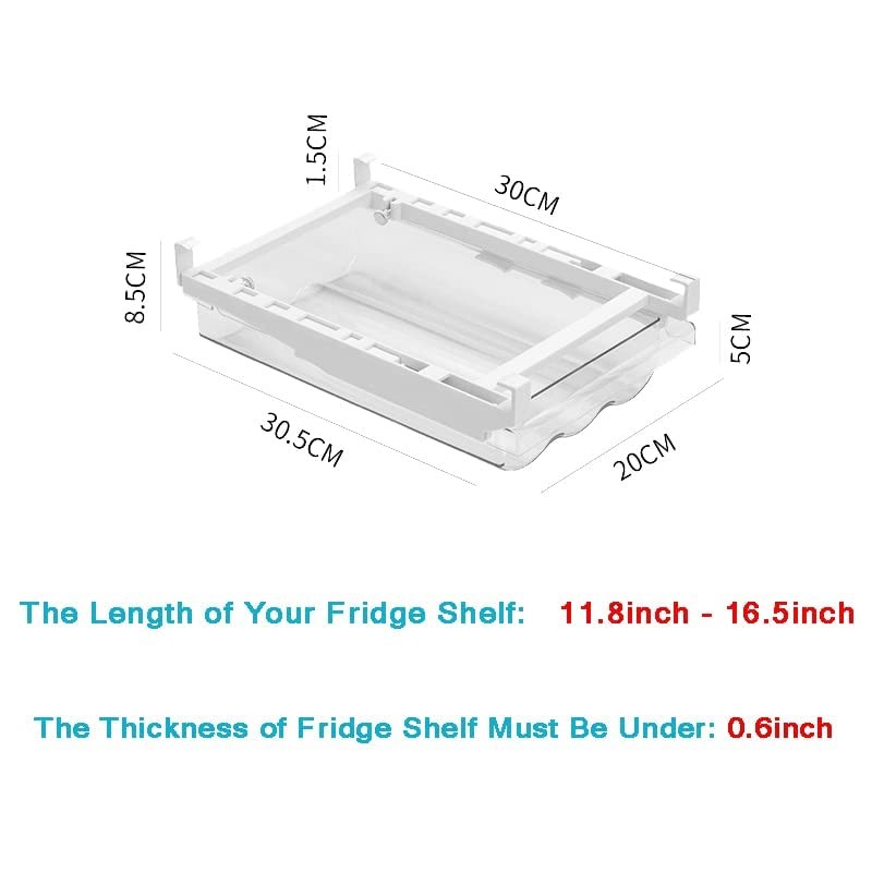 Fridge Egg Drawer Organizer Holder Trays for Refrigerator Egg Container