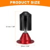sourcing map Bike Handlebar End Plugs Aluminum Bar End Caps