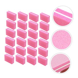 Healeved 100pcs Nail Buffer Sponge Files for Manicure and Pedicure Dual-sided Polishing Tool Safe and Nail Grooming Blocks