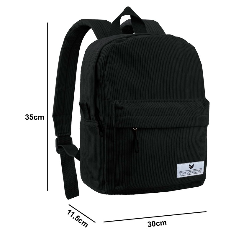 Tinyloaders Children's Backpack Corduroy Unisex Children's Backpack Leisure Backpack Daypack