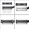 MFUOE 4 Pieces Comb Hair Cutter Double Sided Razor Comb